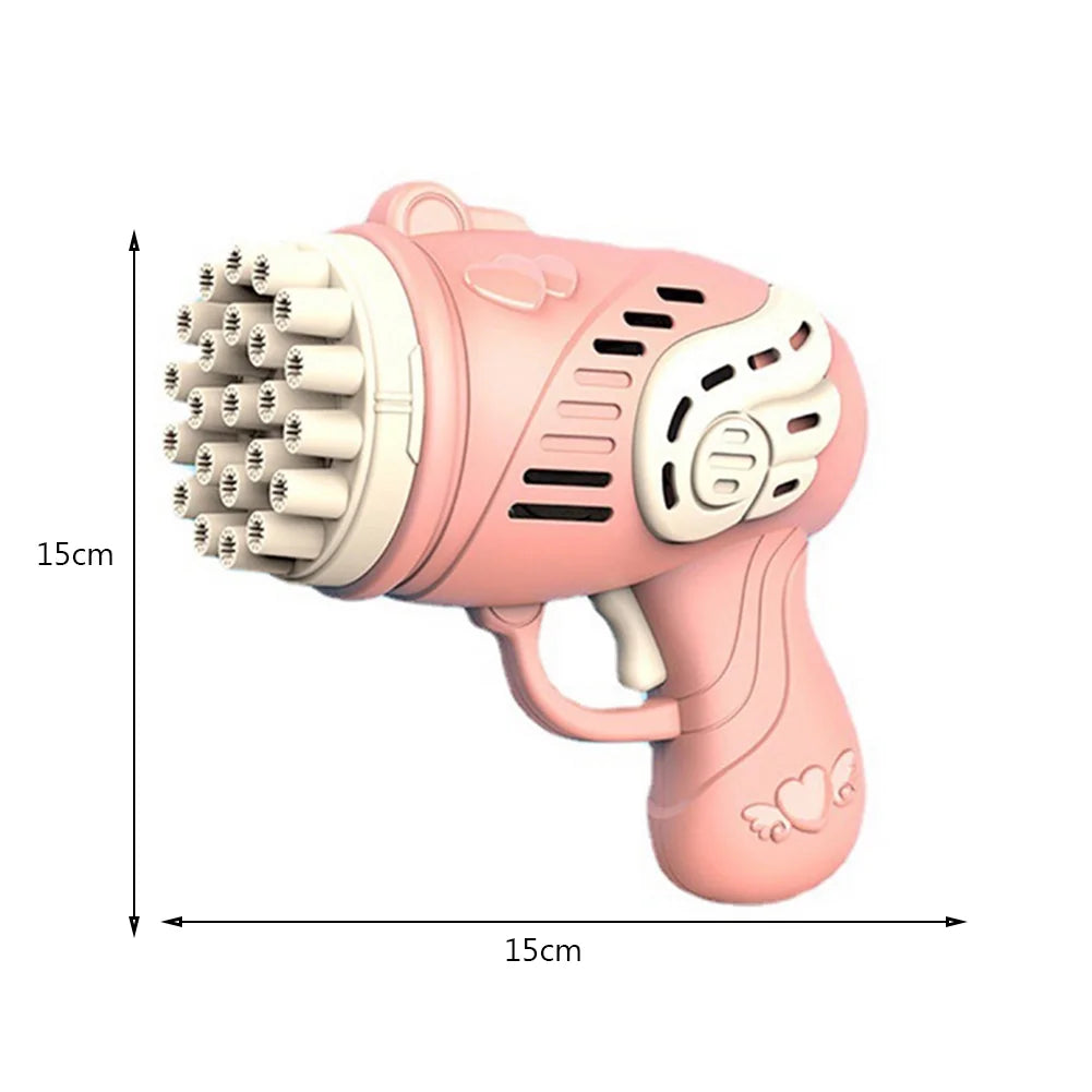 23 Holes Bubble Machine Bubble Blower Maker Toy D94181