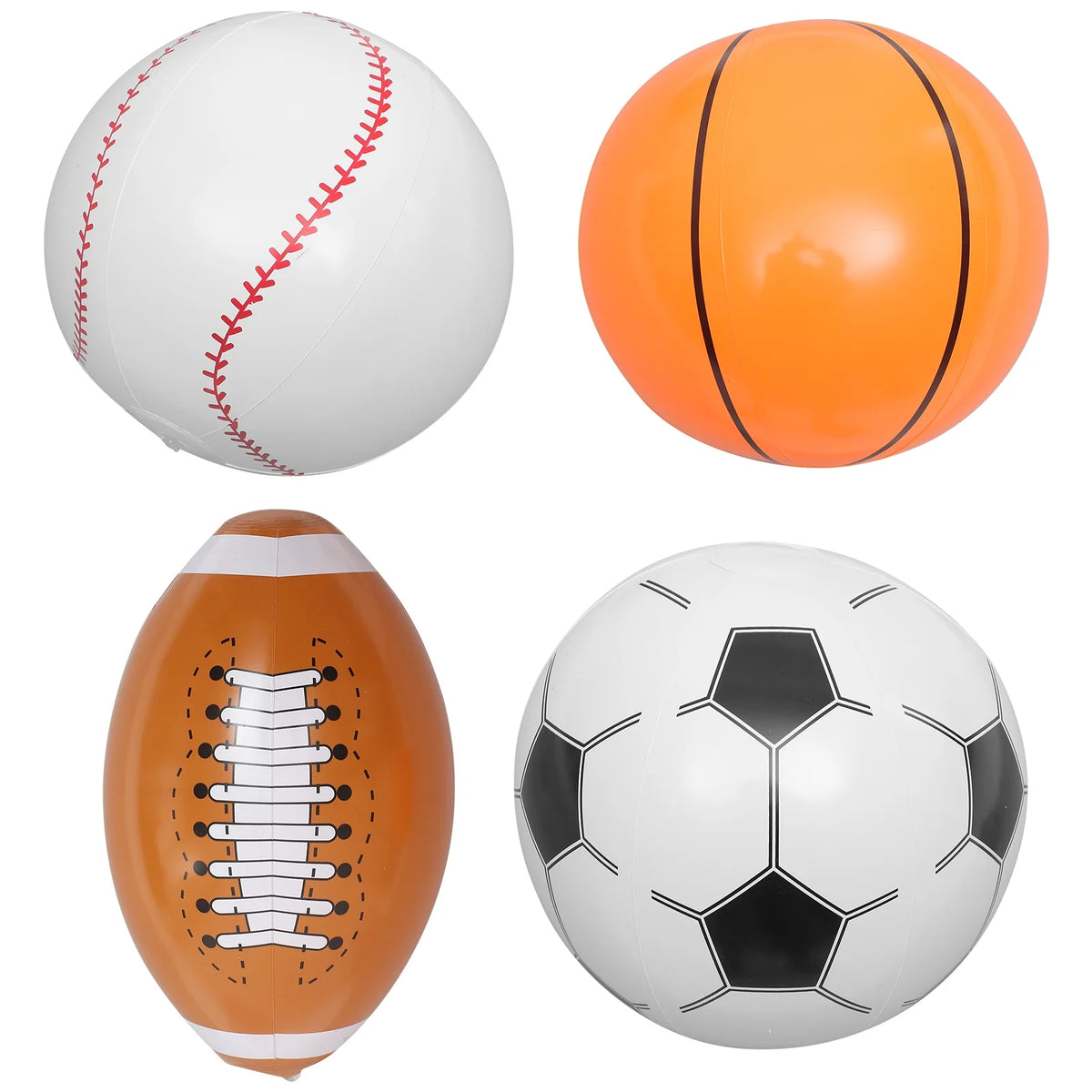 Inflatable Beach Ball Set of 4 Z22132