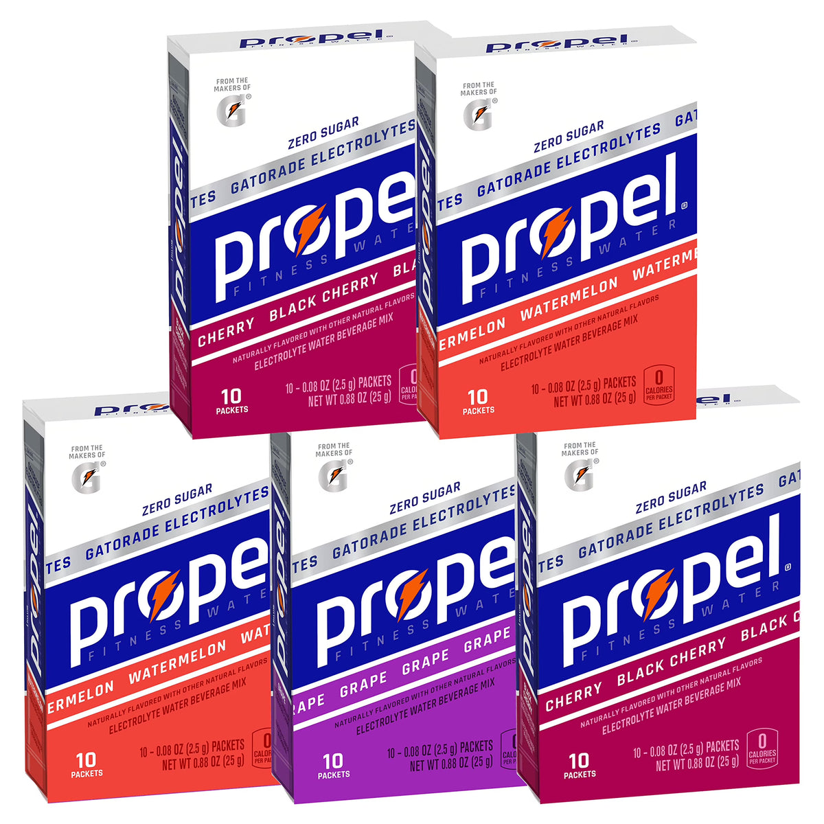 10 Count Powder Packets Electrolytes Vitamins No Sugar W342910