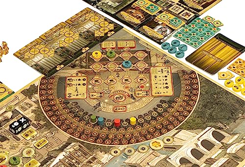 Victorian Steampunk Worker Placement Game for 2-4 Players S8011