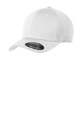 White Poly Block Mesh Cap F627