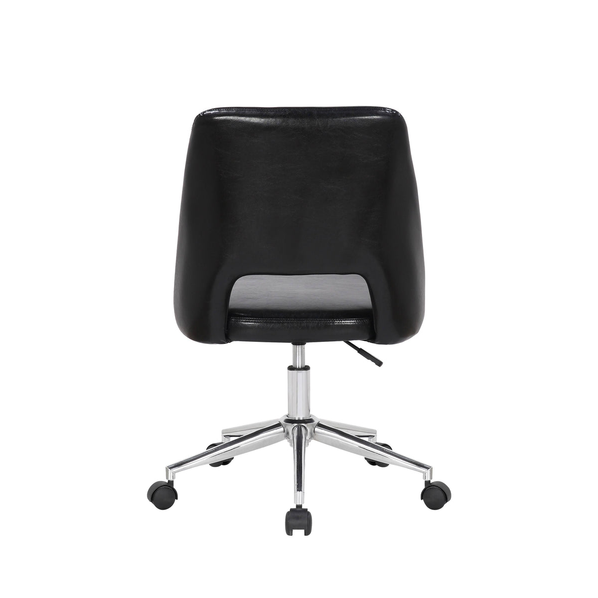 White Fabric Office Task Chair Q732
