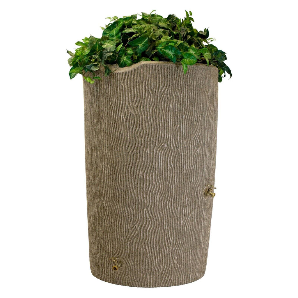 Khaki 50 Gallon Rain Saver Barrel X3023